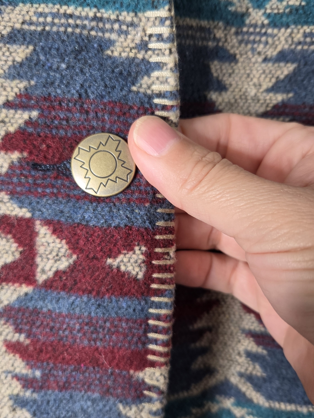Outback Trading Co. Aztec Long Moree Jacket - Picture 7 of 11